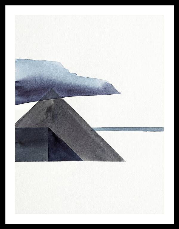 Stormy Minimalist Landscape