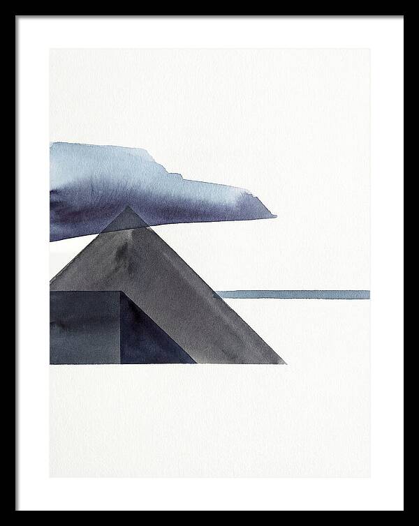 Stormy Minimalist Landscape