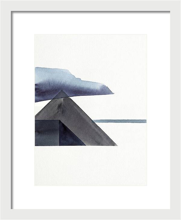 Stormy Minimalist Landscape