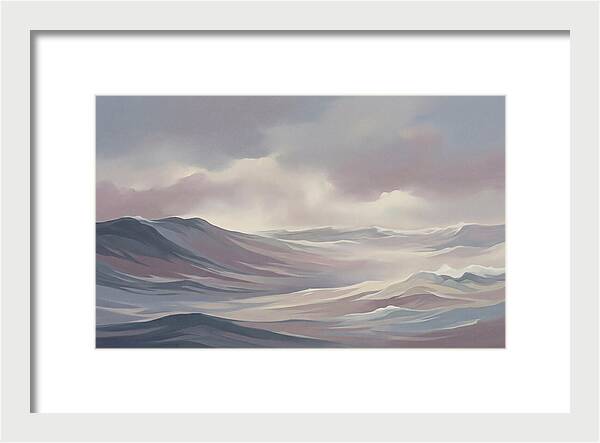 Stormy Seas In Grey