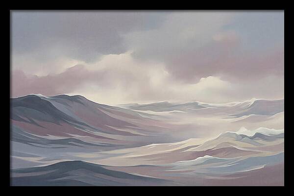 Stormy Seas In Grey