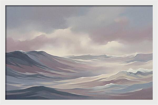 Stormy Seas In Grey