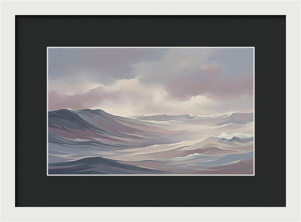 Stormy Seas In Grey