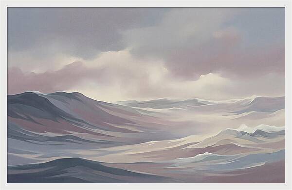 Stormy Seas In Grey