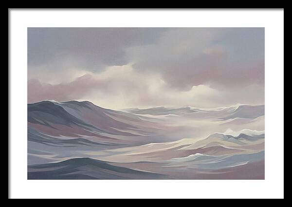 Stormy Seas In Grey