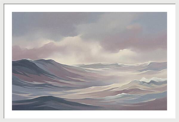 Stormy Seas In Grey