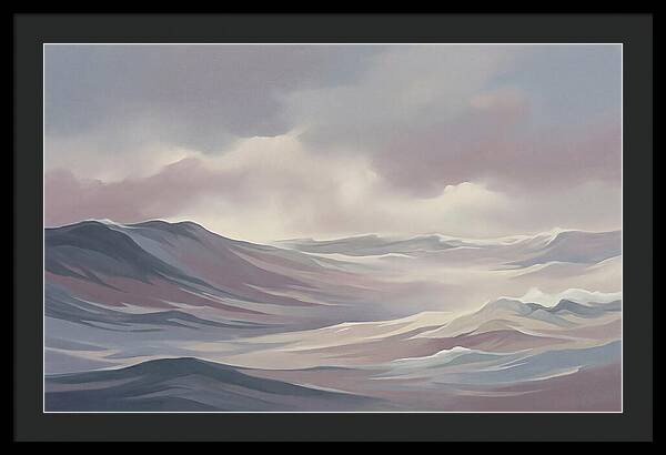 Stormy Seas In Grey
