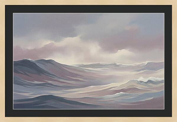 Stormy Seas In Grey