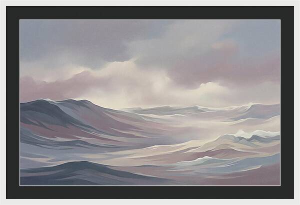 Stormy Seas In Grey