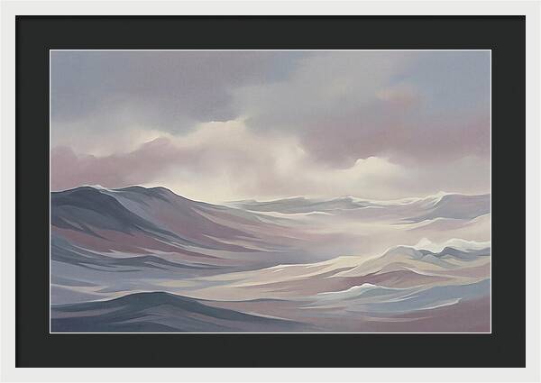 Stormy Seas In Grey