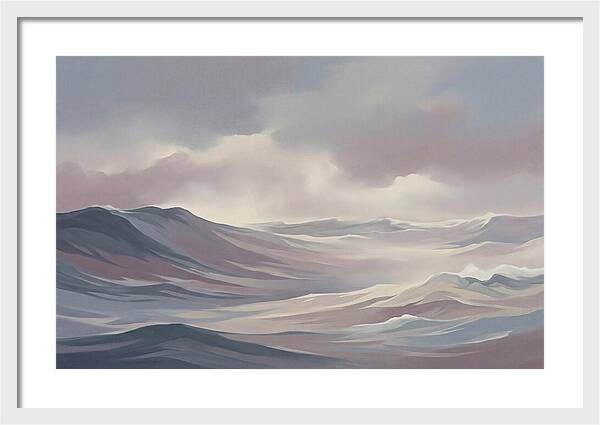 Stormy Seas In Grey