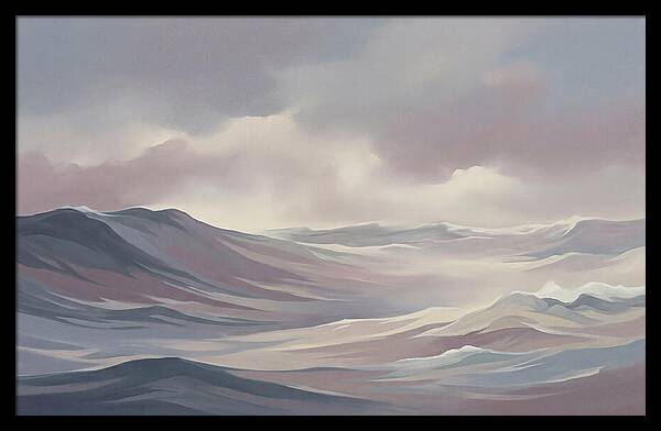 Stormy Seas In Grey