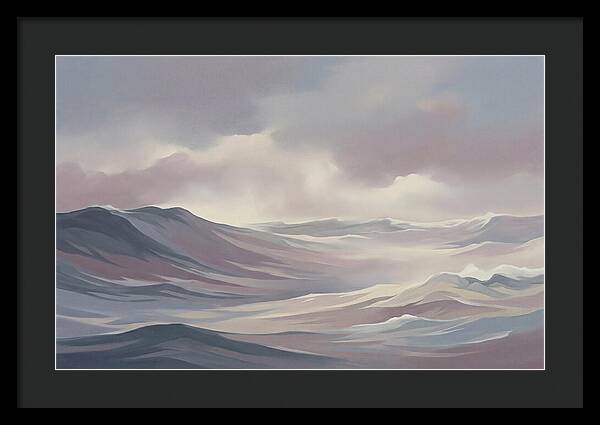 Stormy Seas In Grey