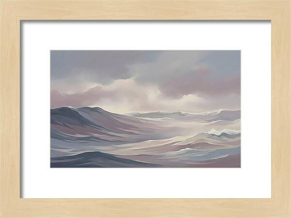 Stormy Seas In Grey