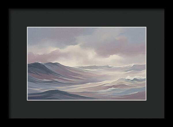 Stormy Seas In Grey
