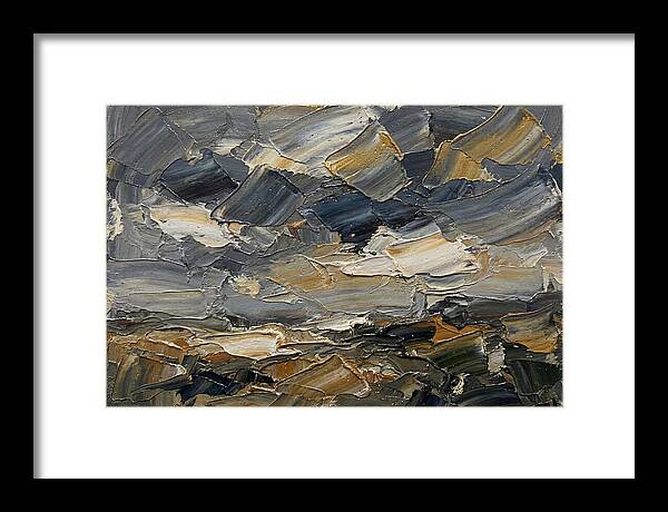 Stormy Sky Over Fields
