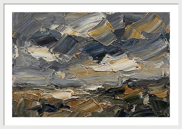 Stormy Sky Over Fields