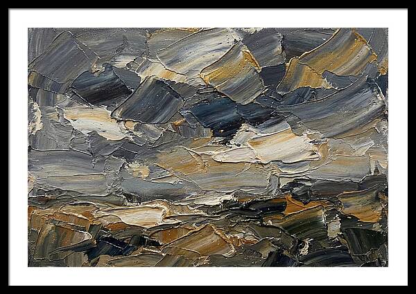 Stormy Sky Over Fields