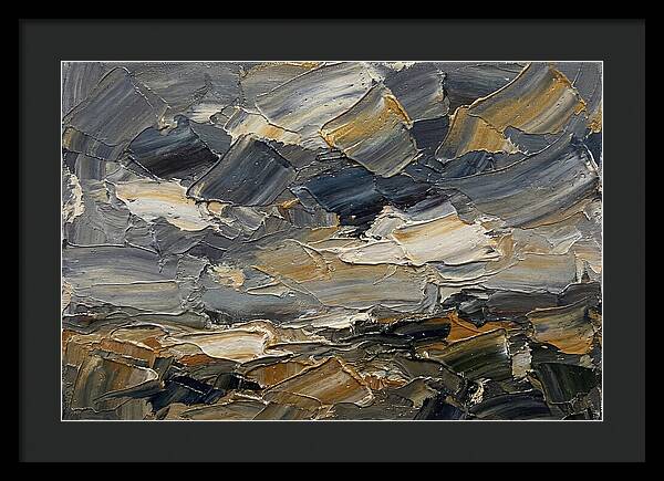 Stormy Sky Over Fields
