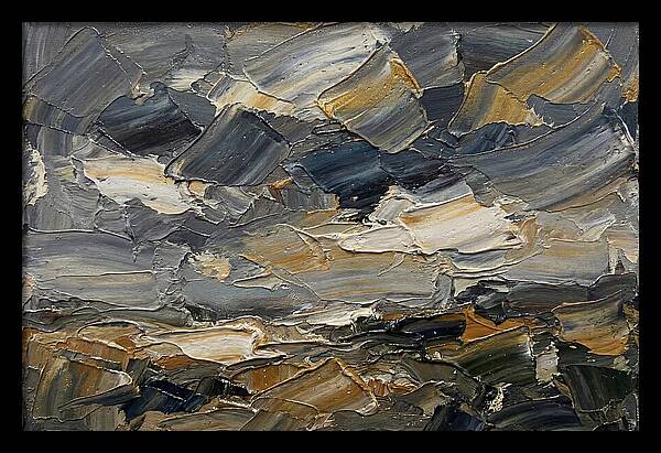 Stormy Sky Over Fields