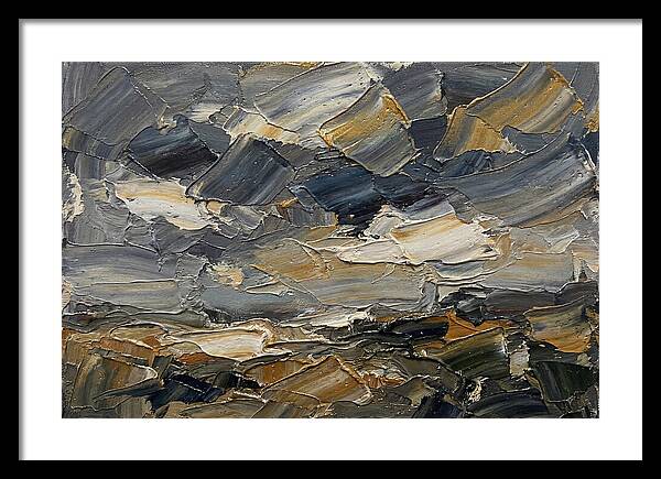 Stormy Sky Over Fields