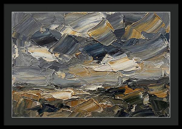 Stormy Sky Over Fields