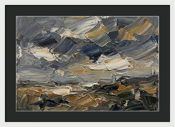 Stormy Sky Over Fields