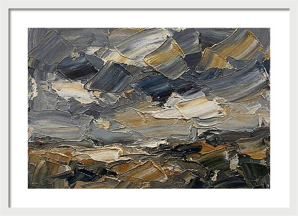 Stormy Sky Over Fields