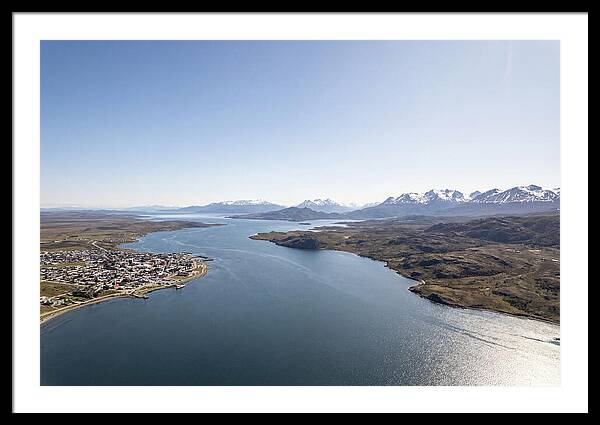 Strait Of Magellan From Above