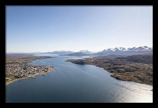 Strait Of Magellan From Above