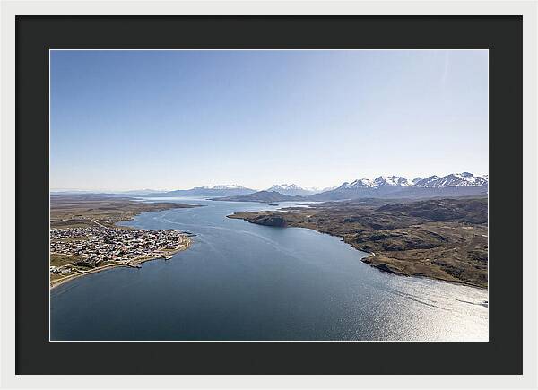 Strait Of Magellan From Above