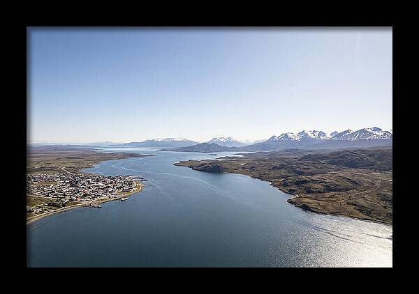Strait Of Magellan From Above