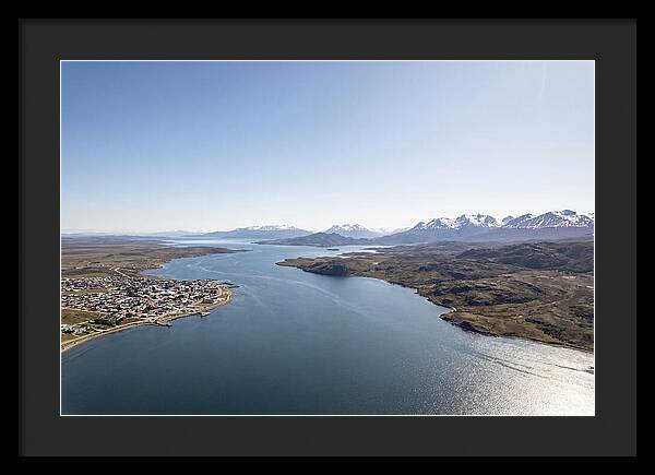 Strait Of Magellan From Above