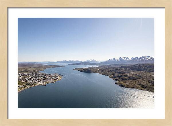 Strait Of Magellan From Above