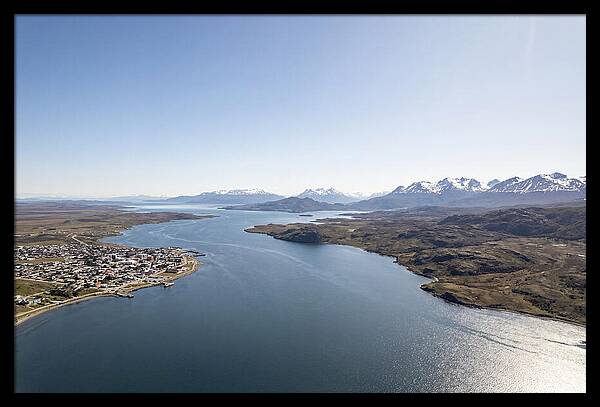 Strait Of Magellan From Above