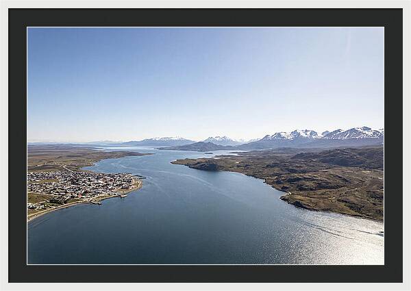 Strait Of Magellan From Above