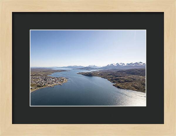 Strait Of Magellan From Above