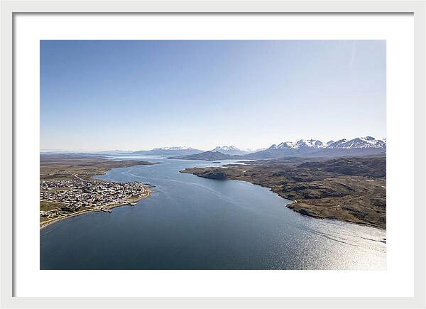 Strait Of Magellan From Above