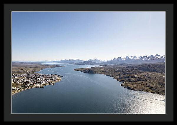 Strait Of Magellan From Above