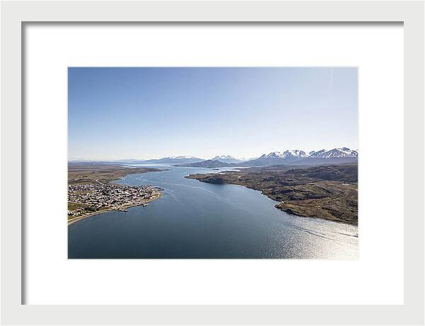 Strait Of Magellan From Above
