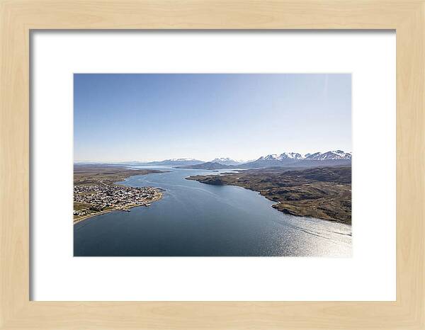 Strait Of Magellan From Above
