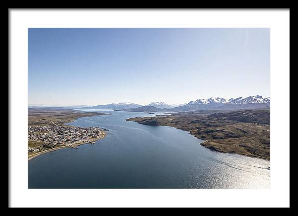 Strait Of Magellan From Above