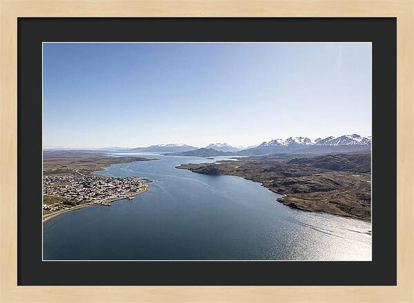 Strait Of Magellan From Above