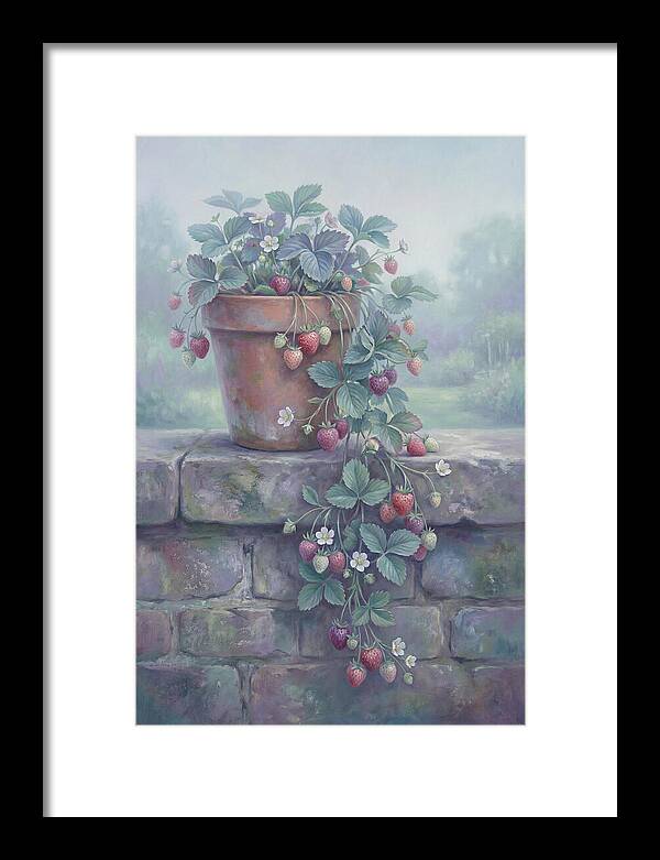 Strawberry Pot With Cascading Fruit