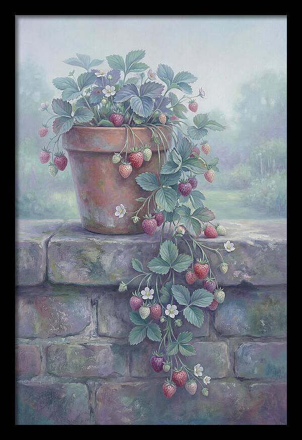Strawberry Pot With Cascading Fruit