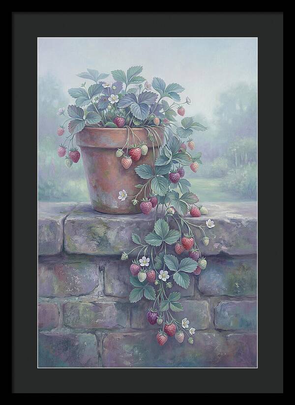 Strawberry Pot With Cascading Fruit