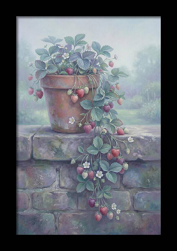 Strawberry Pot With Cascading Fruit