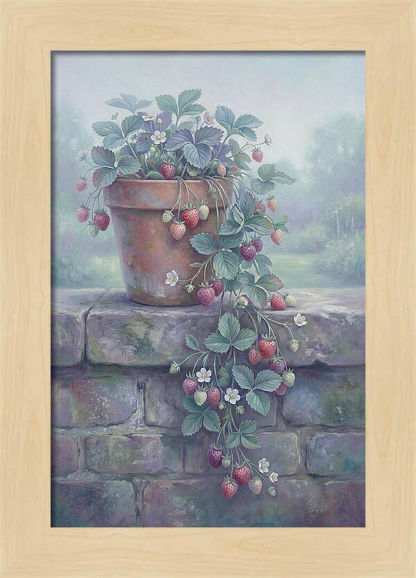 Strawberry Pot With Cascading Fruit
