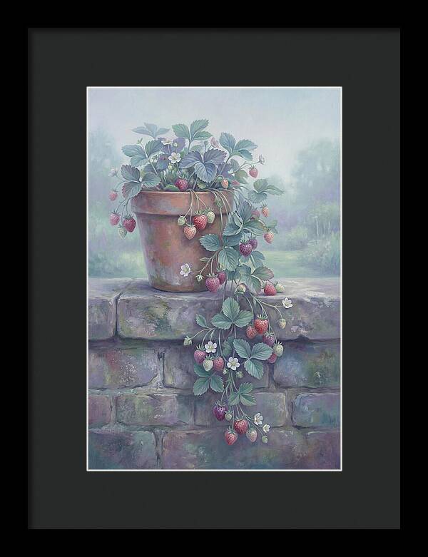 Strawberry Pot With Cascading Fruit