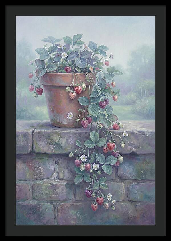 Strawberry Pot With Cascading Fruit